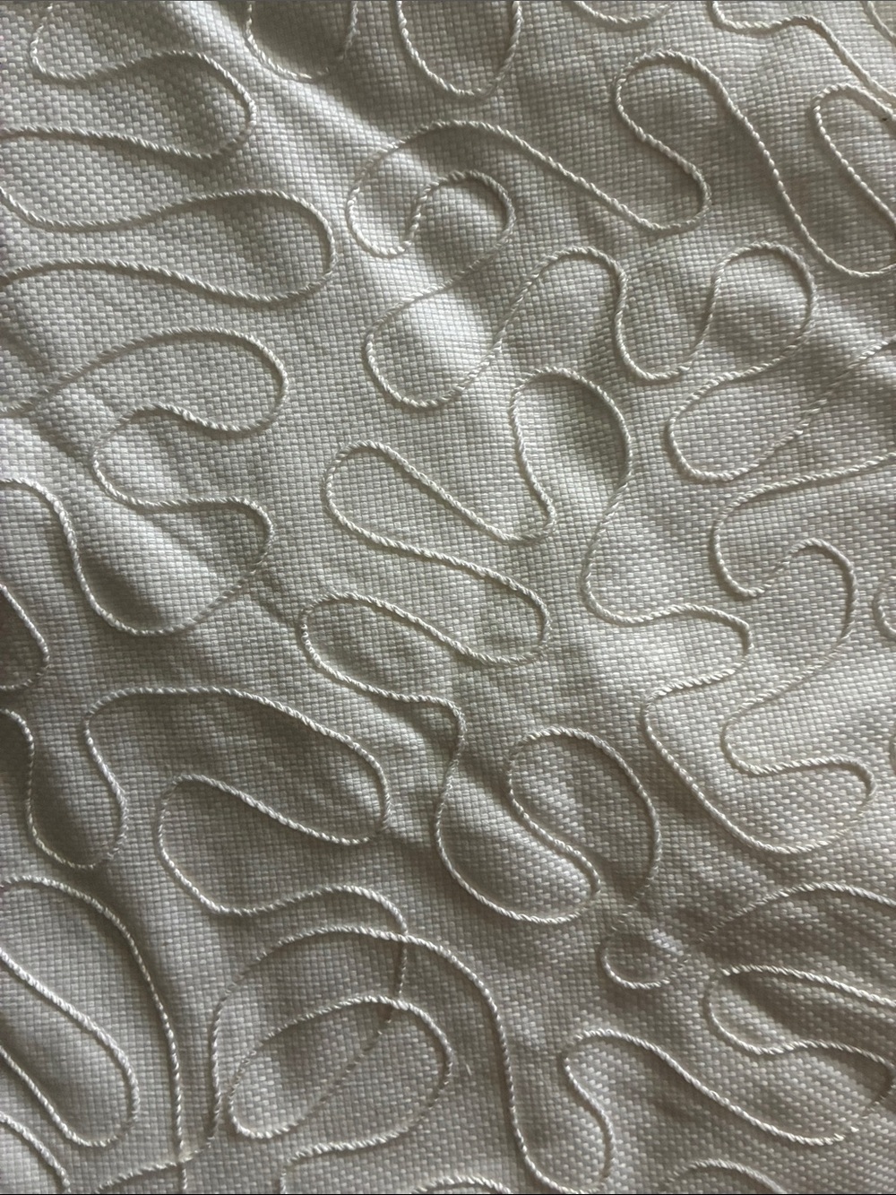 J. McLaughlin White A-Line Embroidered Skirt - Picture 2 of 9